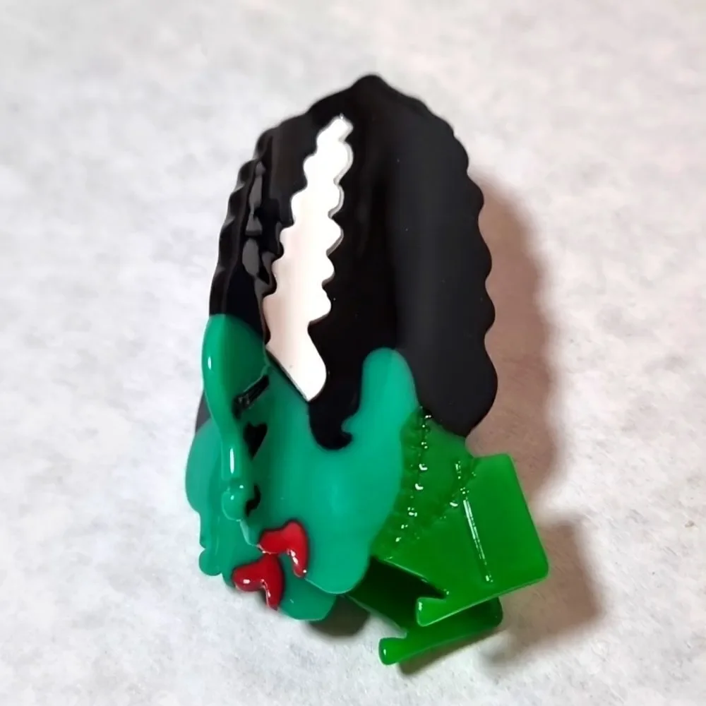 👋New! BRIDE OF FRANKENSTEIN Hair Claw Clip • Mix And Match 3/$20